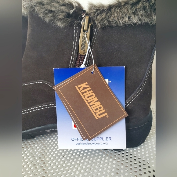 Khombu Brown Ankle Boots - Picture 6 of 6